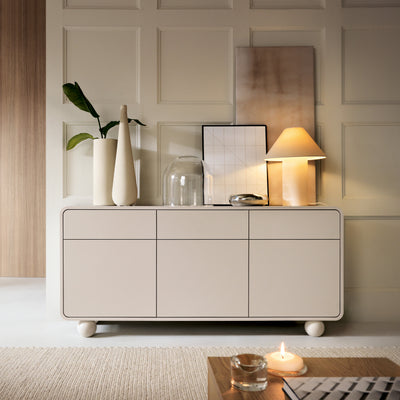 Komoda 160x75 w stylu japandi | Ballo