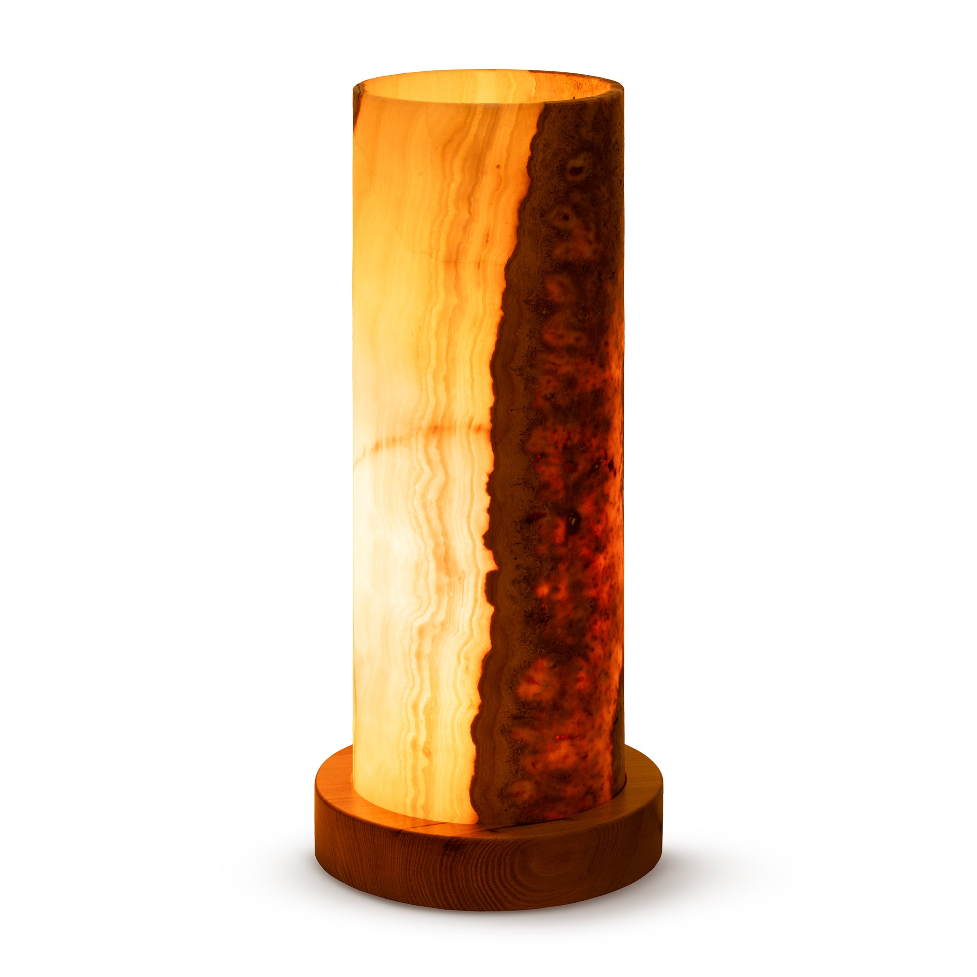 Lampa z naturalnego Onyksu Petrona