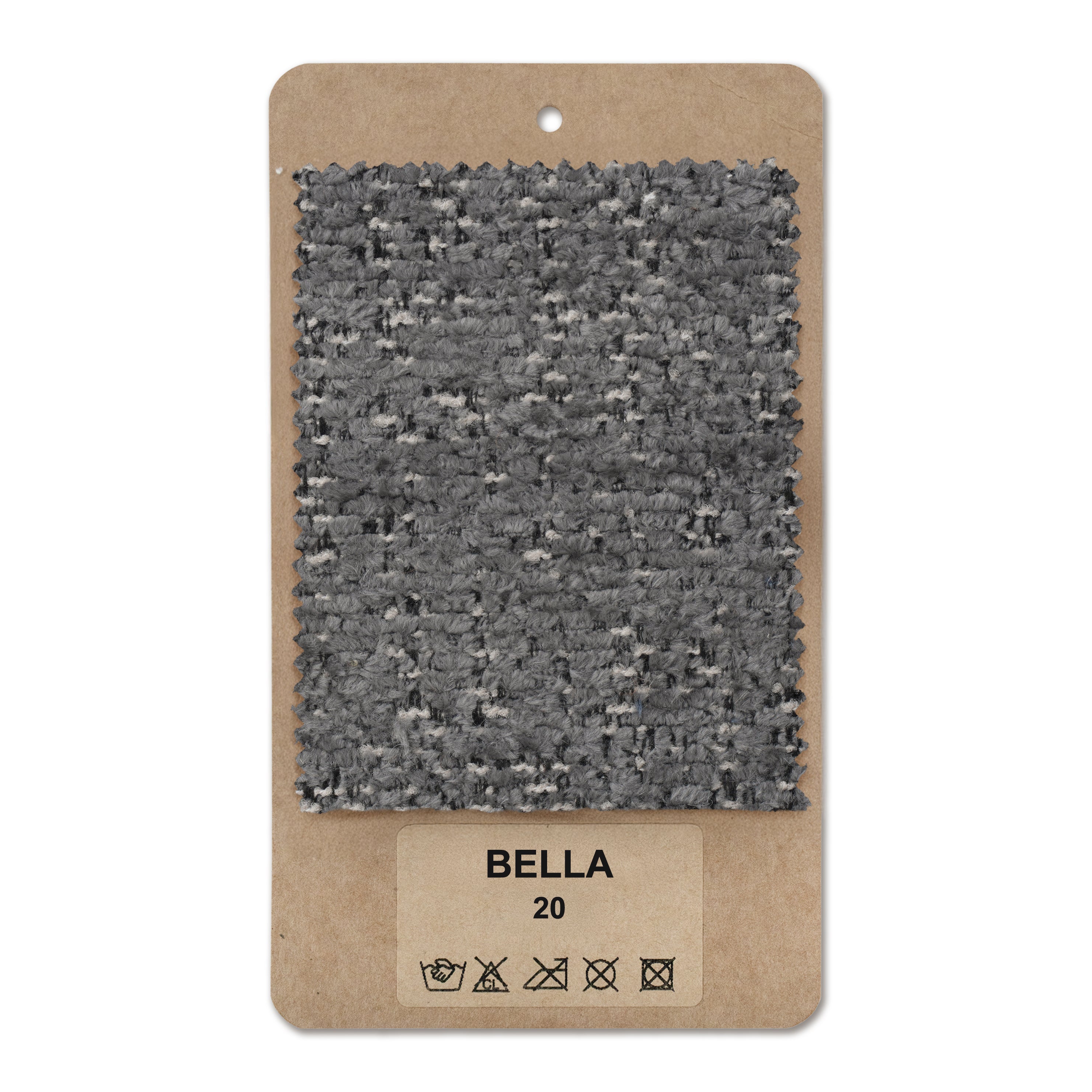 Próbnik tkanin Bella Bazaltowy Popiół