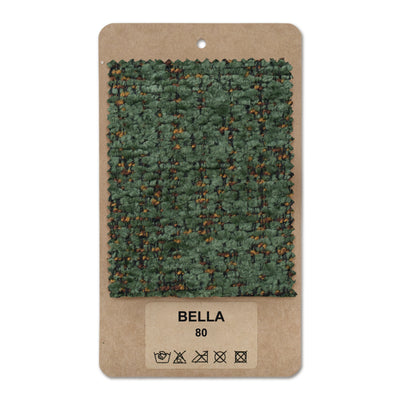 Próbnik tkanin Bella Zielony Onyks (BELLA 80)