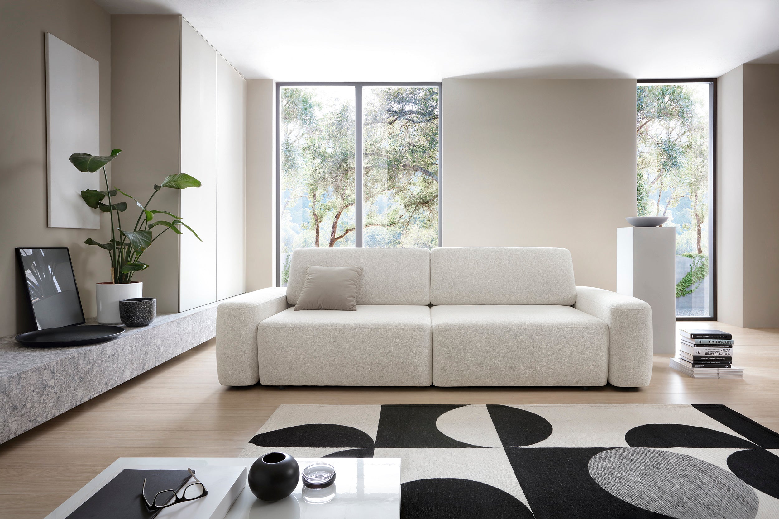 Sofa Modułowa z Funkcją Spania Bamby