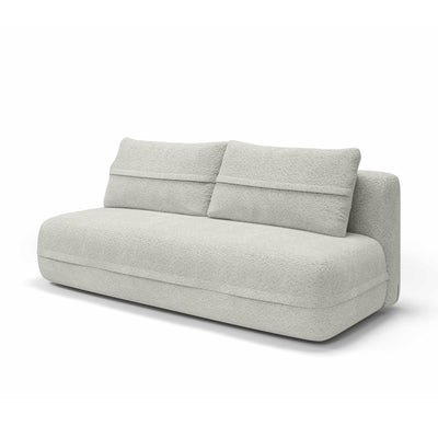 Sofa 2-osobowa z funkcją spania 206 cm w stylu minimalistycznym | Lento