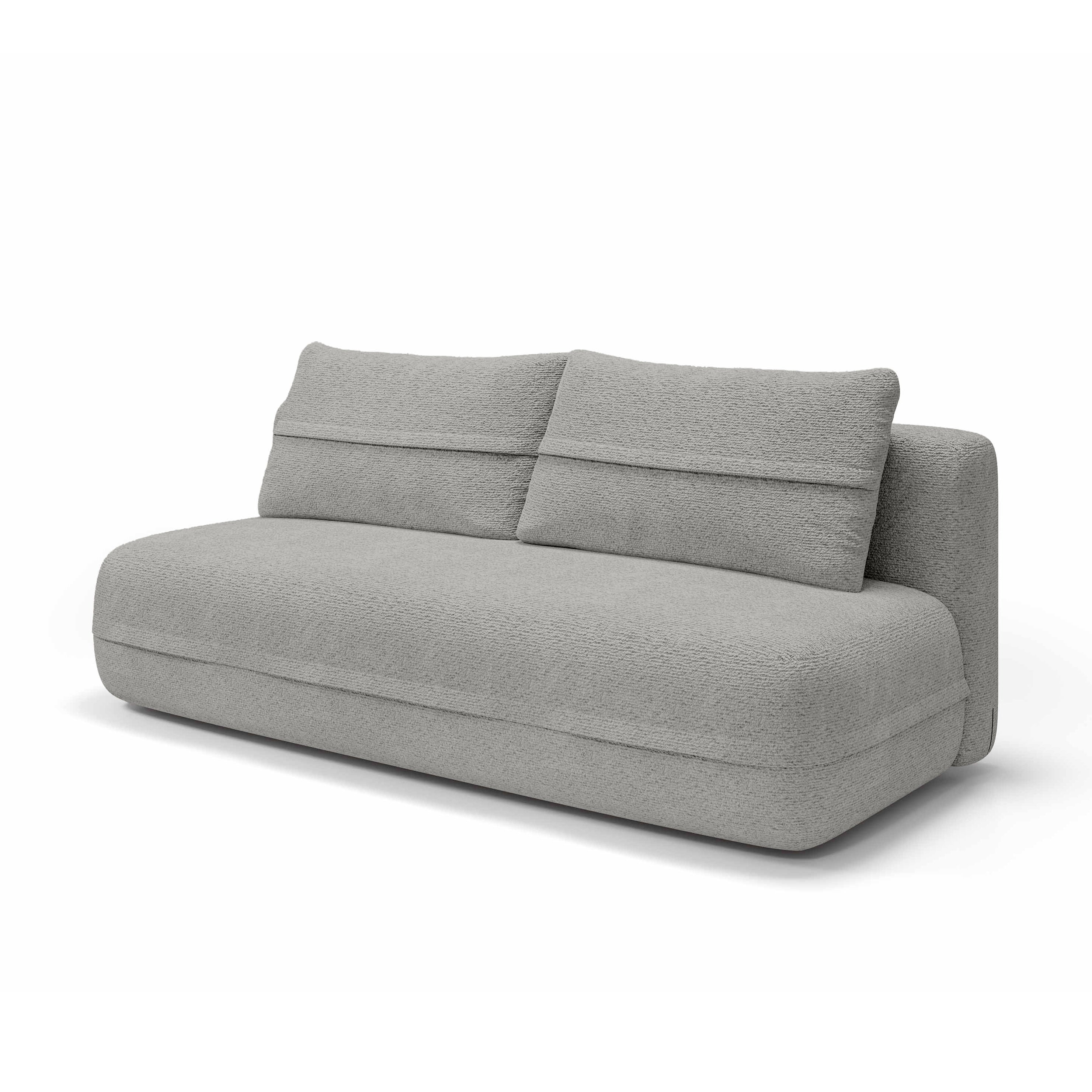 Sofa 2-osobowa z funkcją spania 206 cm w stylu minimalistycznym | Lento
