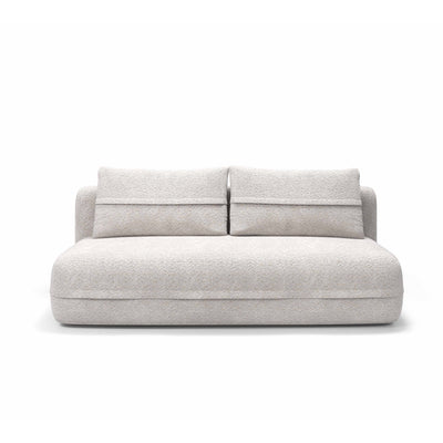 Sofa 2-osobowa z funkcją spania 206 cm w stylu minimalistycznym | Lento