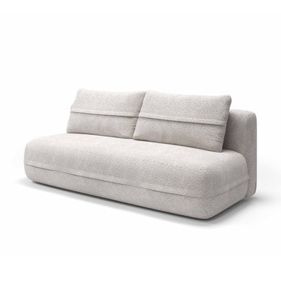 Sofa 2-osobowa z funkcją spania 206 cm w stylu minimalistycznym | Lento