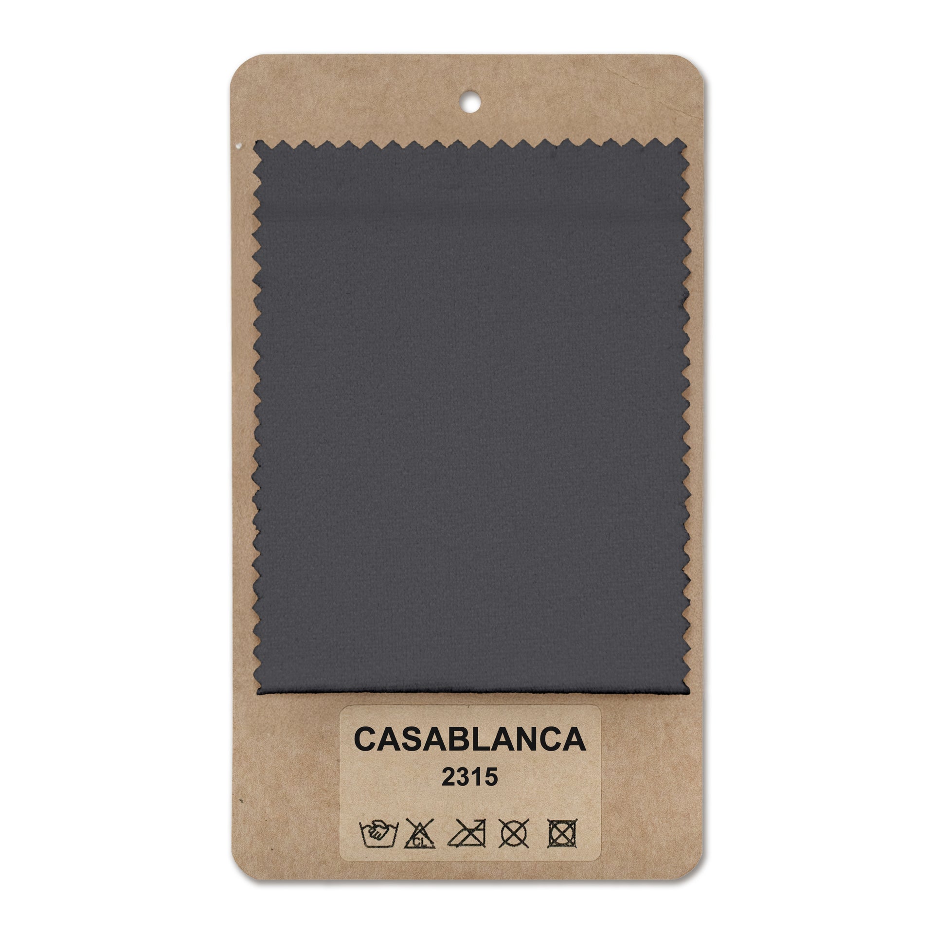 Próbnik tkanin Casablanca Czysty Grafit