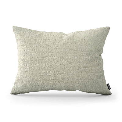 Poduszka dekoracyjna 40×55 cm w stylu hygge i scandi, tkanina Coral | Baranek Lniany Beż (CORAL 15)