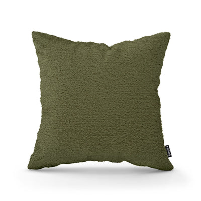 Poduszka dekoracyjna 45×45 cm w stylu scandi i japandi, tkanina Coral | Baranek Ziołowa Patyna (CORAL 25)