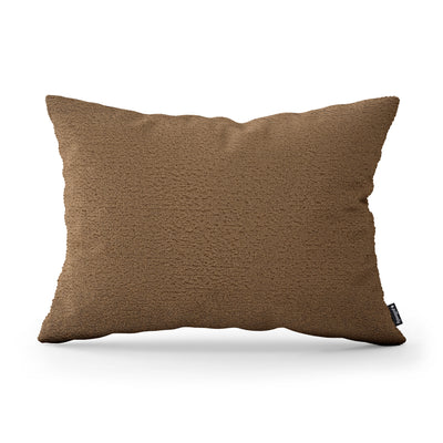Poduszka dekoracyjna 40×55 cm w stylu hygge i scandi, tkanina Coral | Baranek Orzechowa Terra (CORAL 40)