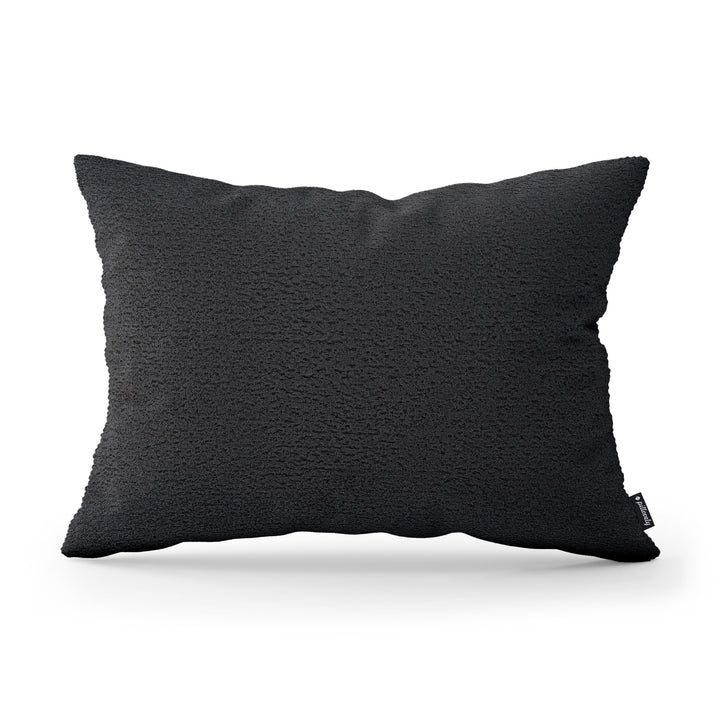 Poduszka Dekoracyjna Baranek 40x55 Grafitowy Cień