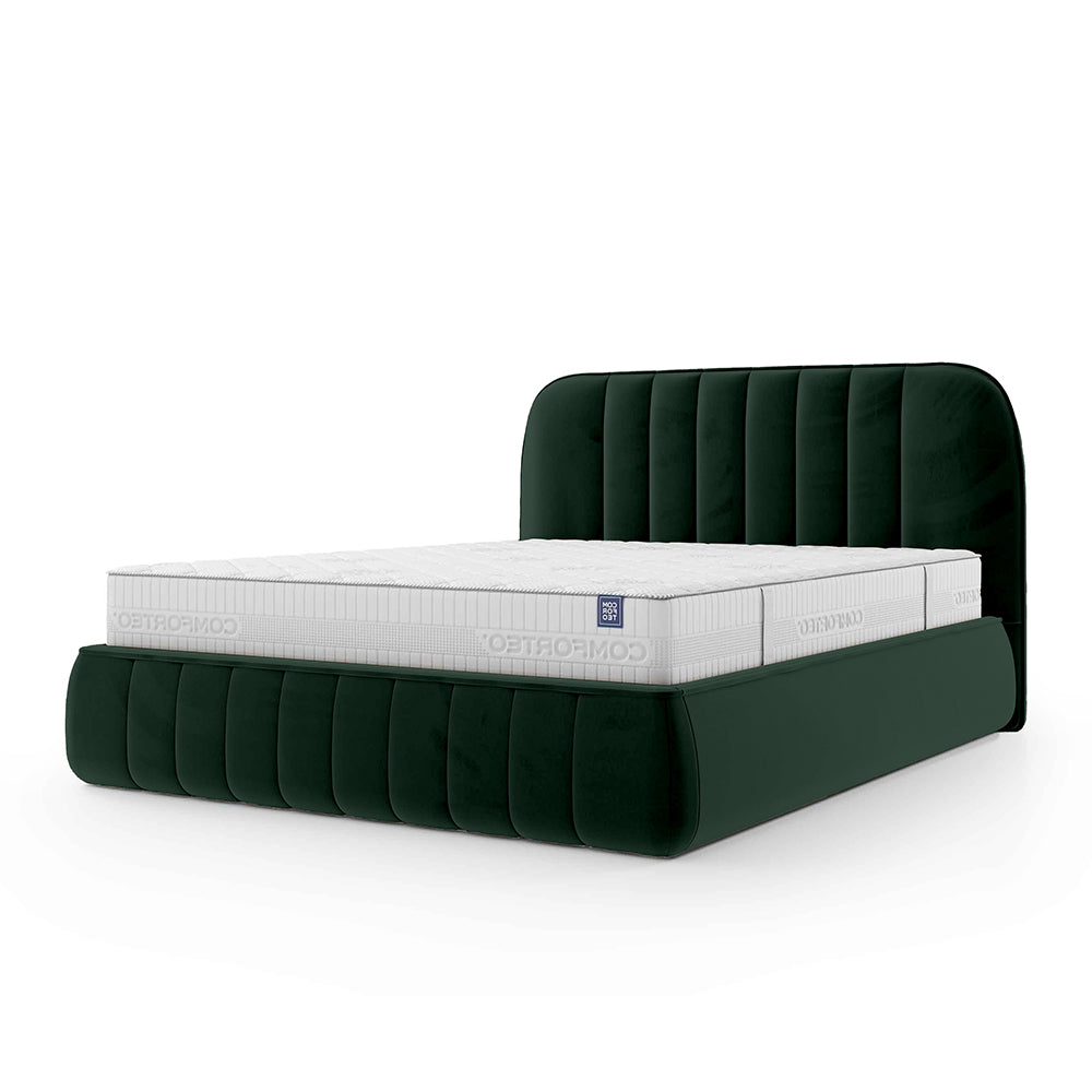 Łóżko Tapicerowane Carla 200 Dzika Paproć