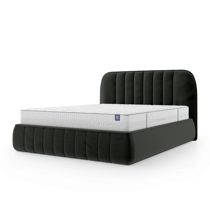 Łóżko Tapicerowane Carla 200 Ziołowy Cień