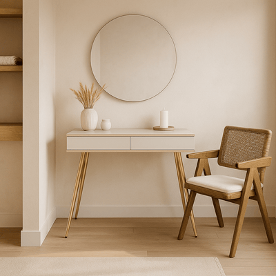 Toaletka 102x80 cm w stylu modern classic | Meva