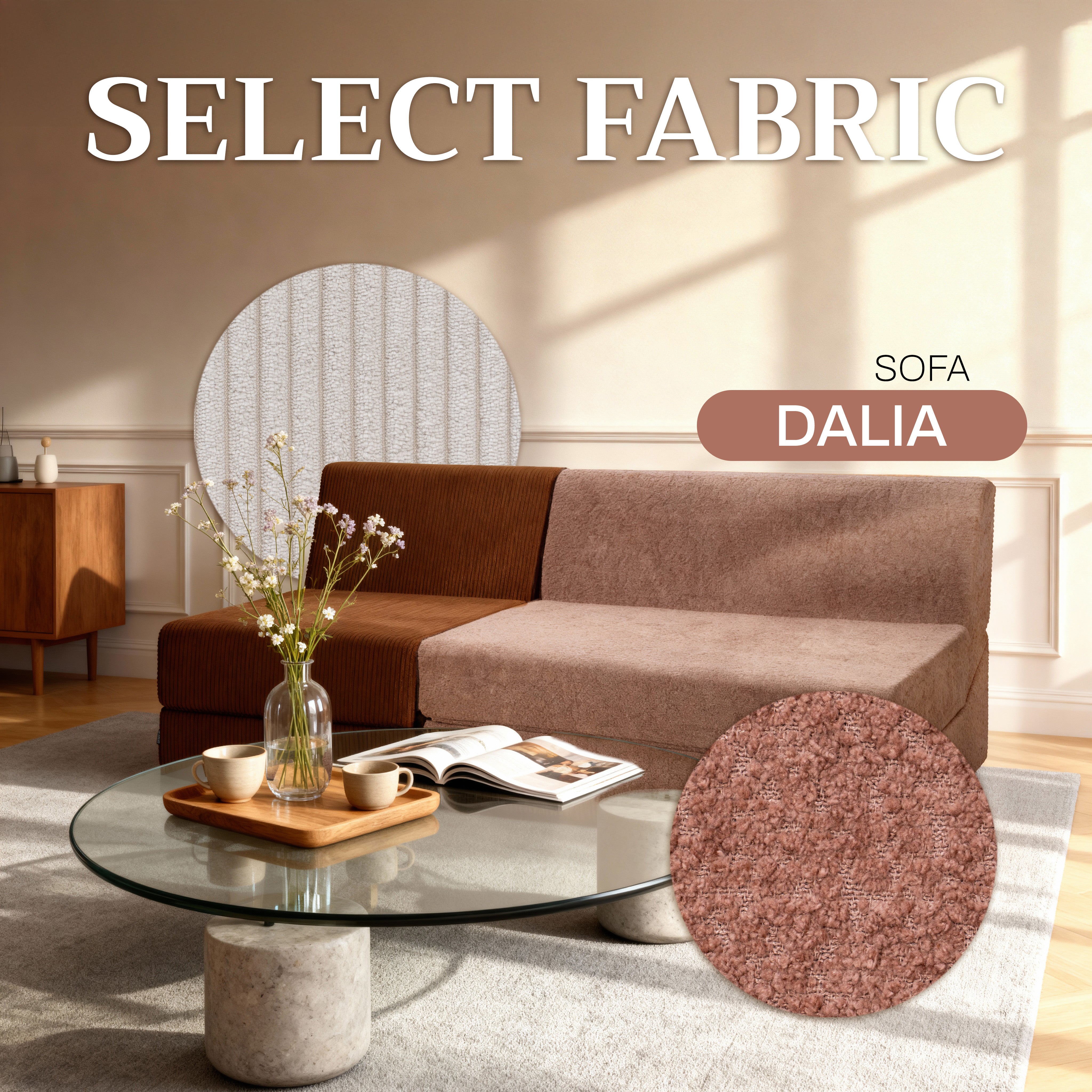 Próbnik tkanin Sztruks Szampański Popiół (POSO 03)