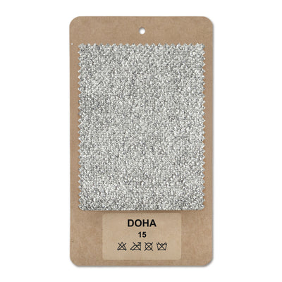 Próbnik tkanin DOHA Jedwabny Popiół (DOHA 15)