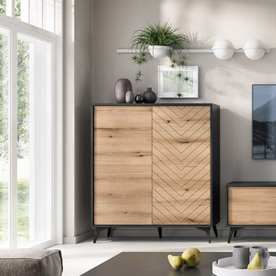 Komoda 104x119 w stylu loftowym | Nirwana