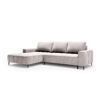 Narożnik z pojemnikiem na pościel 280 cm w stylu eleganckim | Francessco