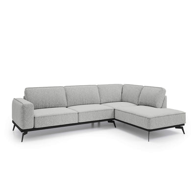 Narożnik Premium 293 cm w stylu nowoczesnym | Rosalia Prawostronna Chłodny Taupe (ARAGON 80)