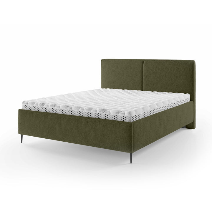 Łóżko Tapicerowane Hatti 180 200 Złoty Mech