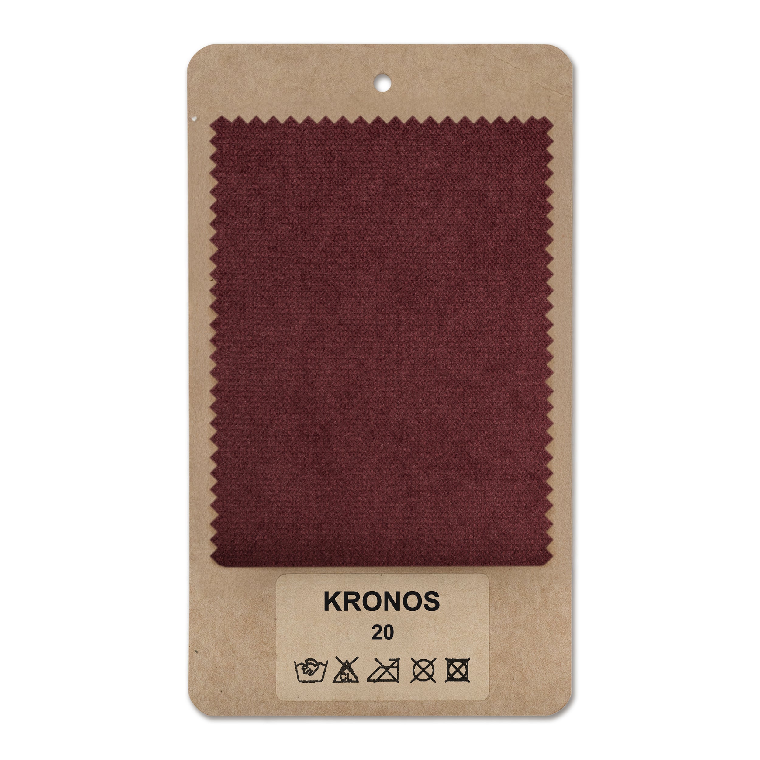 Próbnik tkanin KRONOS Burgundowy Mat (KRONOS 20)