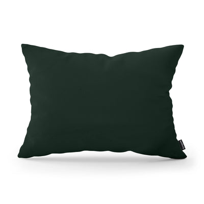 Poduszka dekoracyjna 40×55 cm w stylu modern i scandi, tkanina Kronos | Gładka Ciemny Eukaliptus (KRONOS 14)