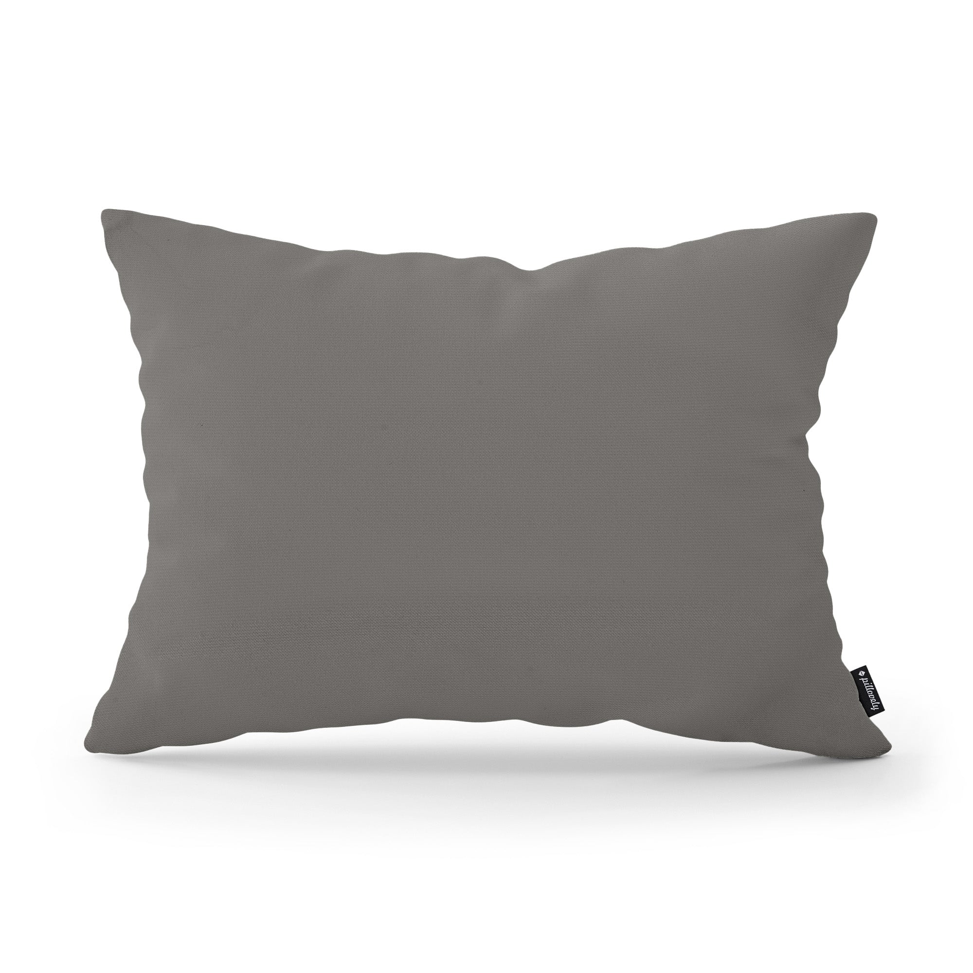 Poduszka dekoracyjna 40×55 cm w stylu modern i scandi – tkanina Kronos 100% PES, minimalistyczna forma | Gładka Mglisty Taupe (KRONOS 15)
