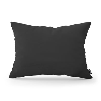 Poduszka dekoracyjna 40×55 cm w stylu modern i scandi, tkanina Kronos | Gładka Popiel Bazaltowy (KRONOS 34)