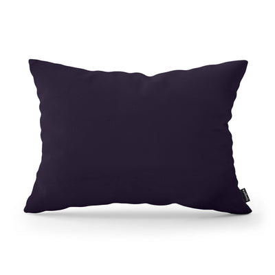 Poduszka dekoracyjna 40×55 cm w stylu modern i scandi, tkanina Kronos | Gładka Ciemna Purpura (KRONOS 37)