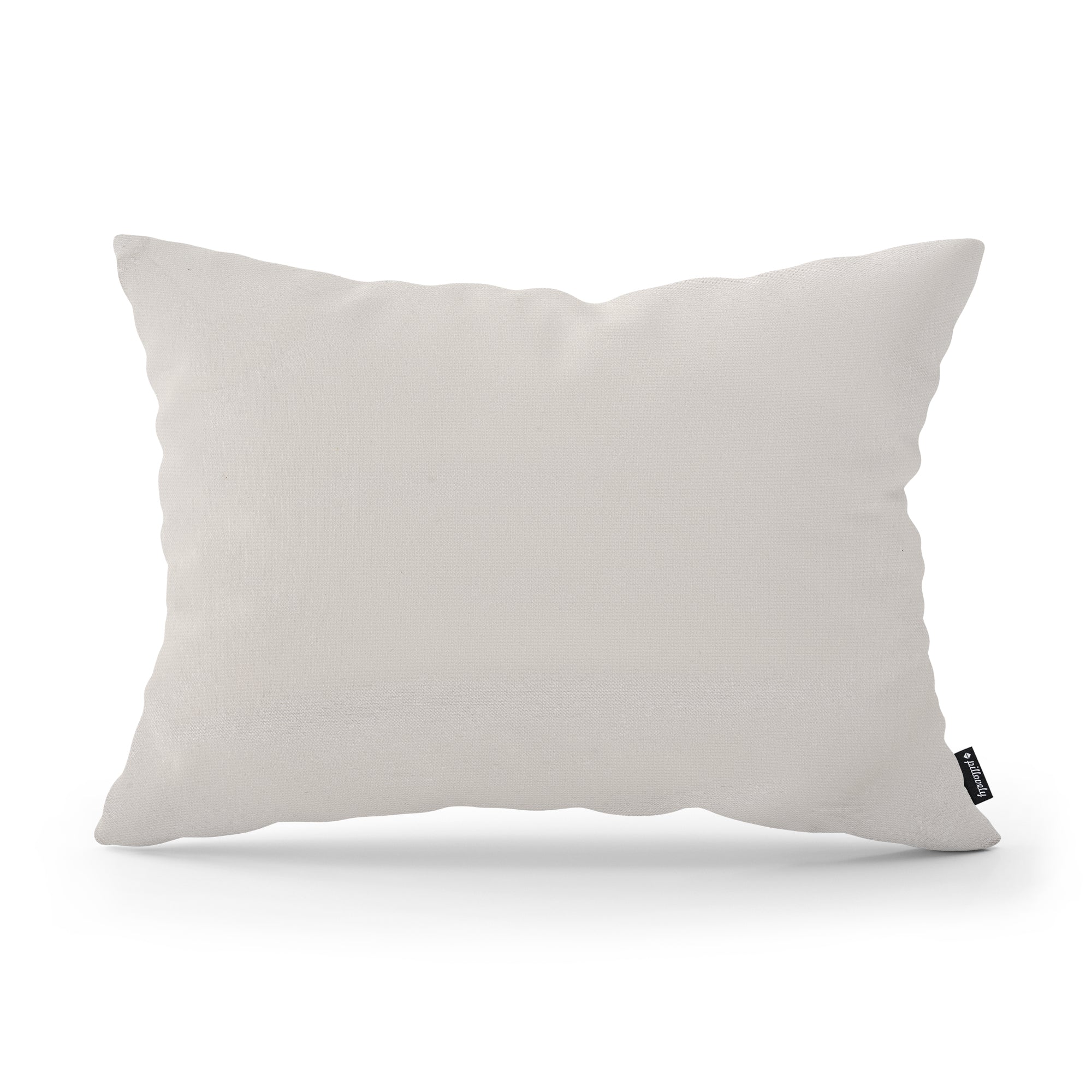 Poduszka dekoracyjna 40×55 cm w stylu modern i scandi – tkanina Kronos 100% PES, minimalistyczna forma | Gładka Kremowy Popiół (KRONOS 38)