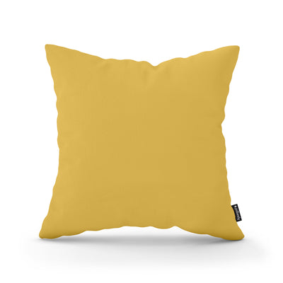 Poduszka dekoracyjna 45×45 cm w stylu minimalistycznym | Gładka Piaskowe Zboże (KRONOS 43)