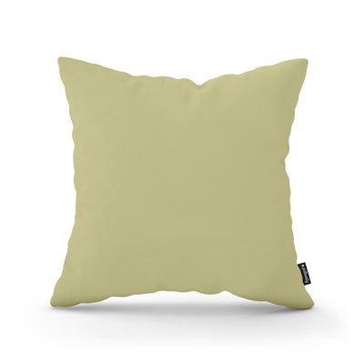 Poduszka dekoracyjna 45×45 cm w stylu minimalistycznym | Gładka Beżowy Popiół (KRONOS 44)