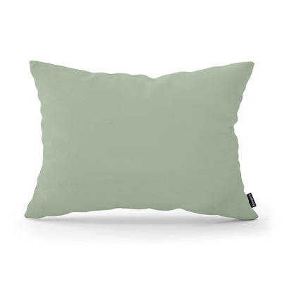 Poduszka dekoracyjna 40×55 cm w stylu modern i scandi, tkanina Kronos | Gładka Zielona Mgła (KRONOS 47)