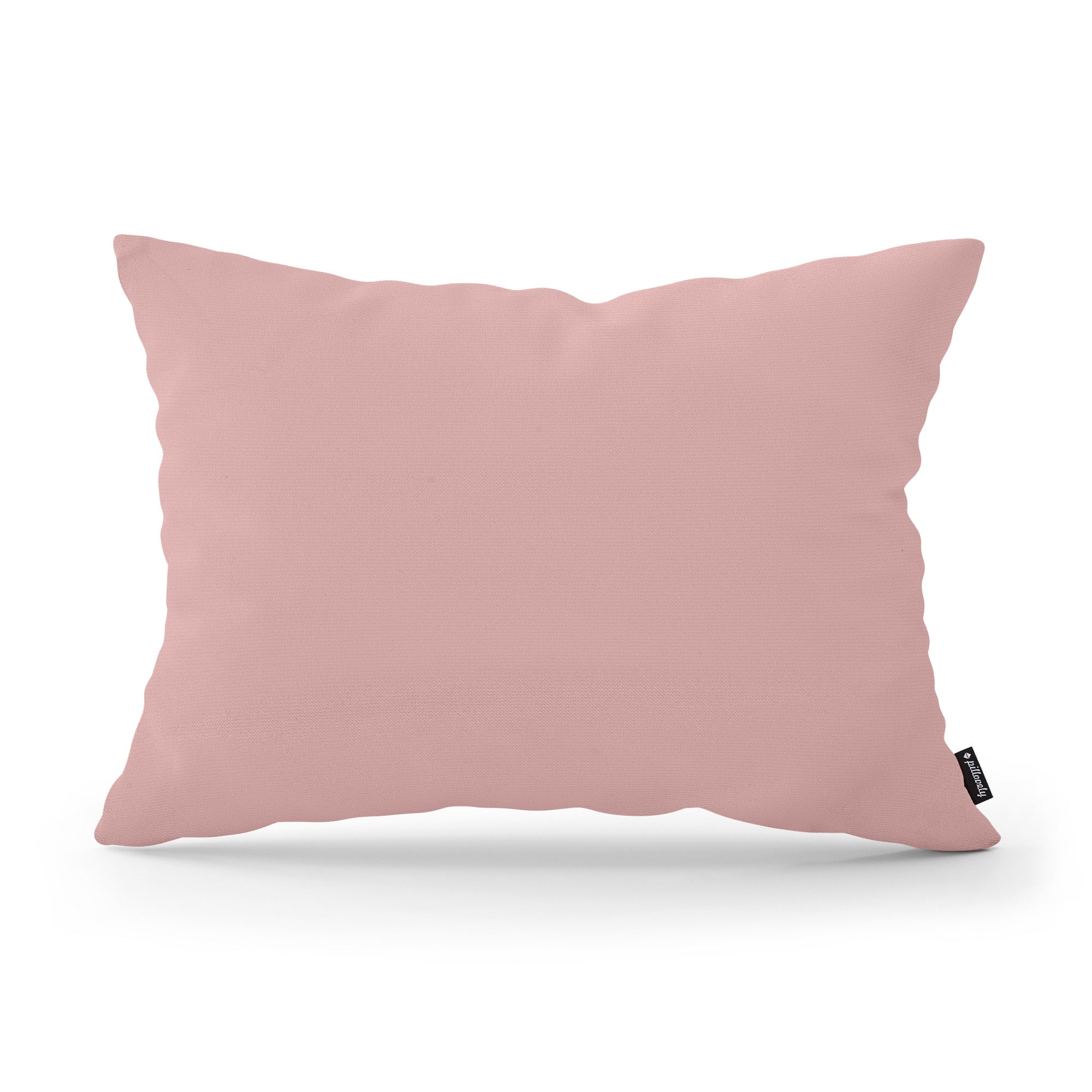 Poduszka dekoracyjna 40×55 cm w stylu modern i scandi – tkanina Kronos 100% PES, minimalistyczna forma | Gładka Różany Puder (KRONOS 52)