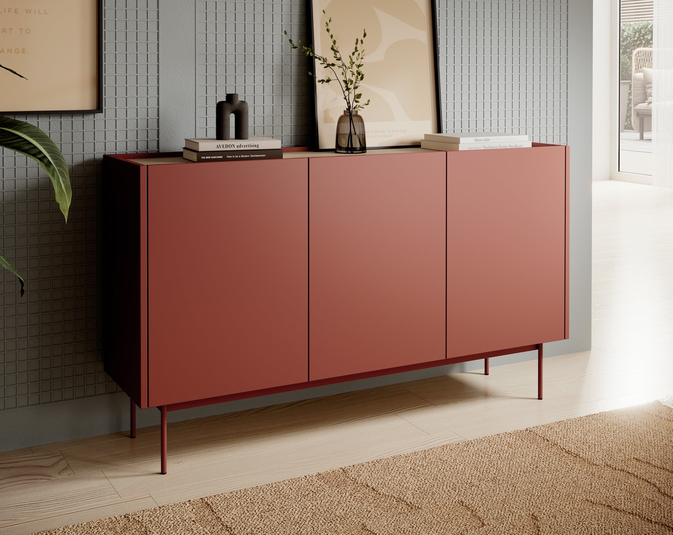 Komoda 144x83 w stylu nowoczesnym | Bema
