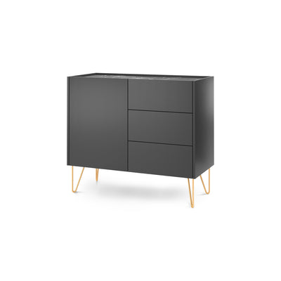 Komoda 97x83 w stylu glamour | Ballada