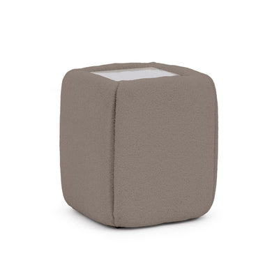 Stolik nocny 50x55 bez szuflad w stylu minimalistycznym | Neria Karmelowe Ziarno (LAMBI 10)