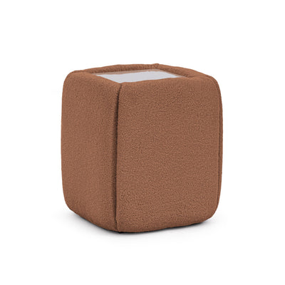 Stolik nocny 50x55 bez szuflad w stylu minimalistycznym | Neria Miedziany Blask (LAMBI 14)