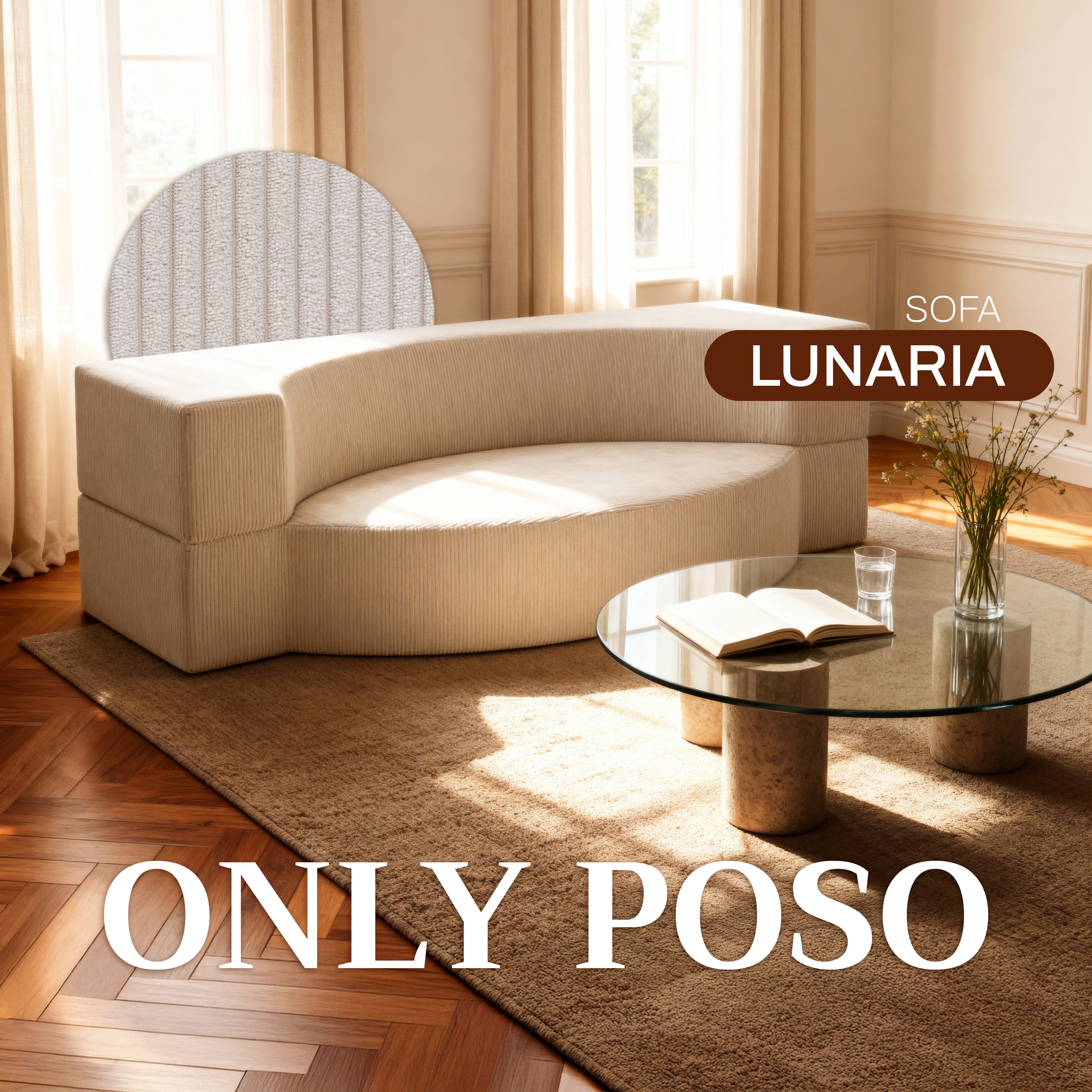 Próbnik tkanin Sztruks Grafitowy Mech