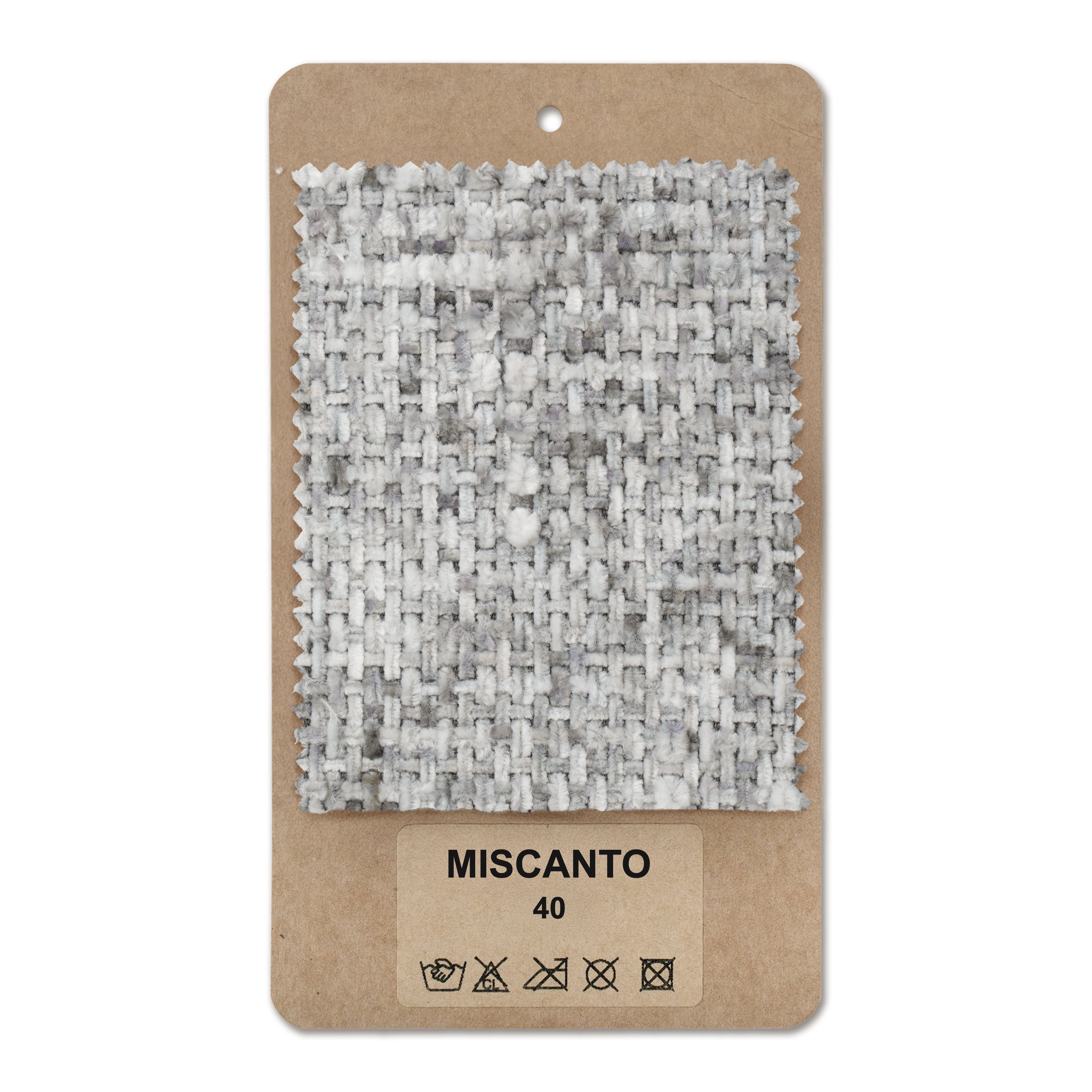 Próbnik tkanin Miscanto Szary Splot (MISCANTO 40)