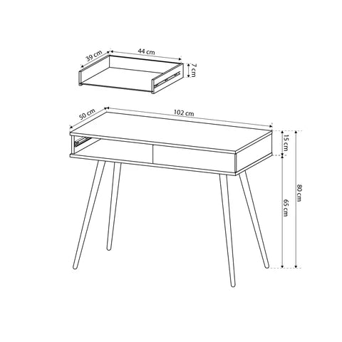 Toaletka Meva 102x80