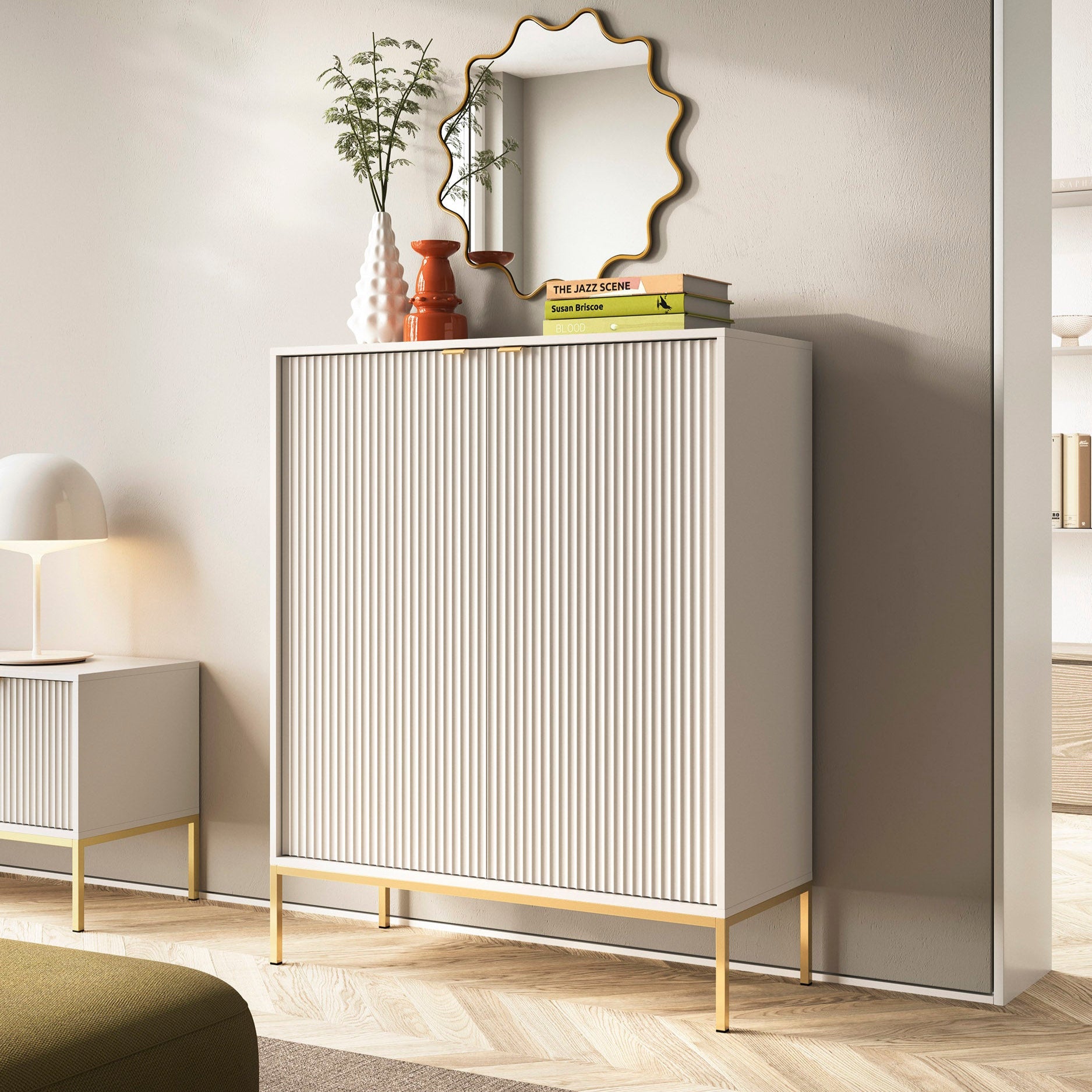 Komoda 104x125 w stylu nowoczesnym | Roza