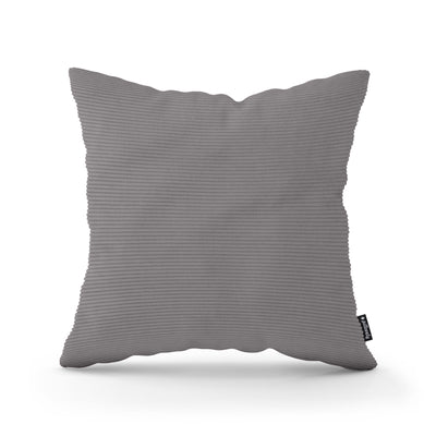 Poduszka dekoracyjna 45×45 cm w stylu scandi i boho | Sztruks Taupe Mglisty (ONTARIO 15)