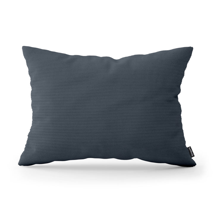 Poduszka Dekoracyjna Sztruks 40x55 Czarny Grafit