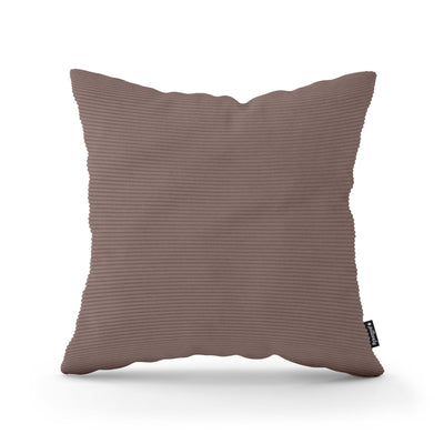 Poduszka dekoracyjna 45×45 cm w stylu scandi i boho | Sztruks Jesienna Sepia (ONTARIO 21)