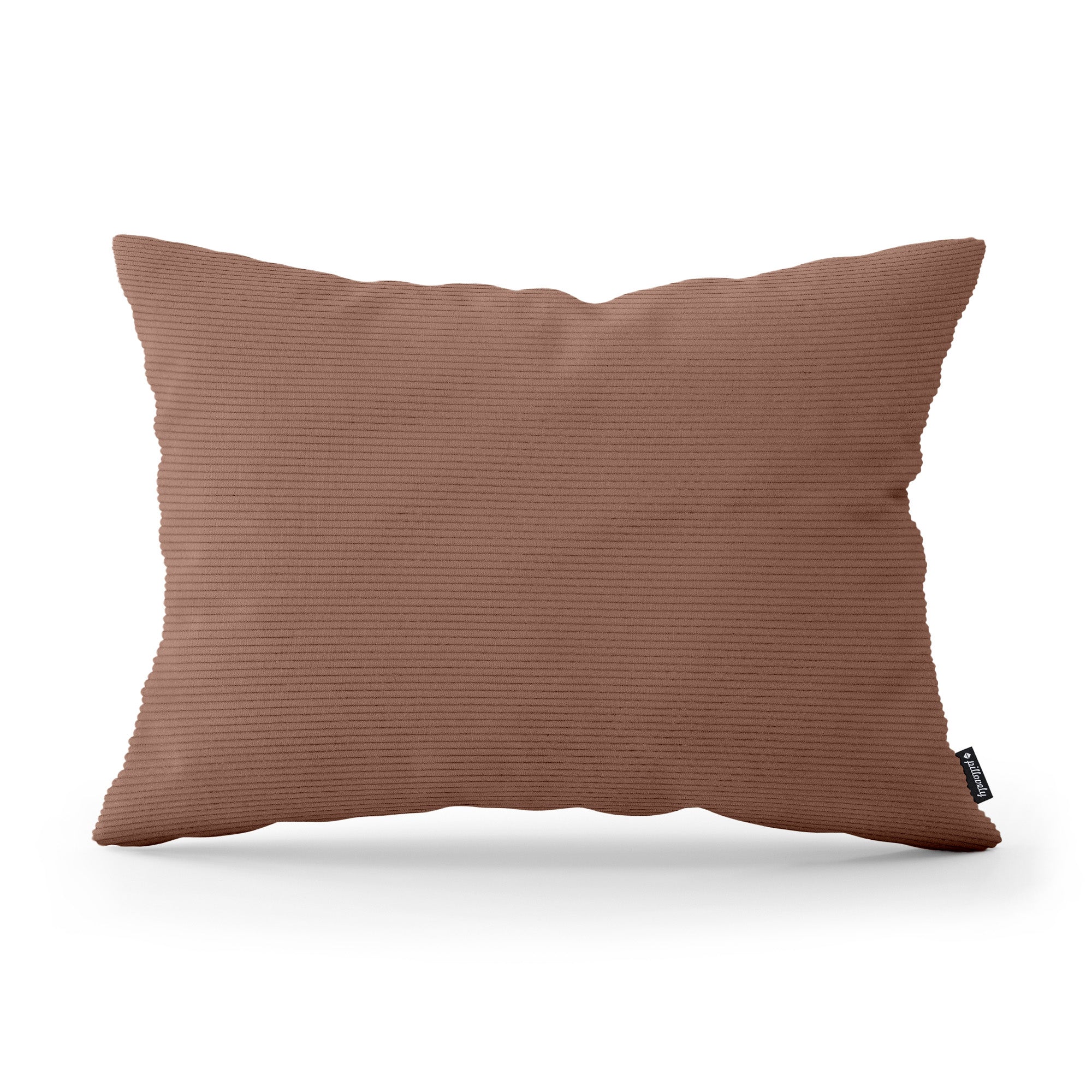 Poduszka Dekoracyjna Sztruks 40x55 Brązowa Patyna