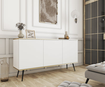 Komoda 160x85 w stylu glamour | Meva