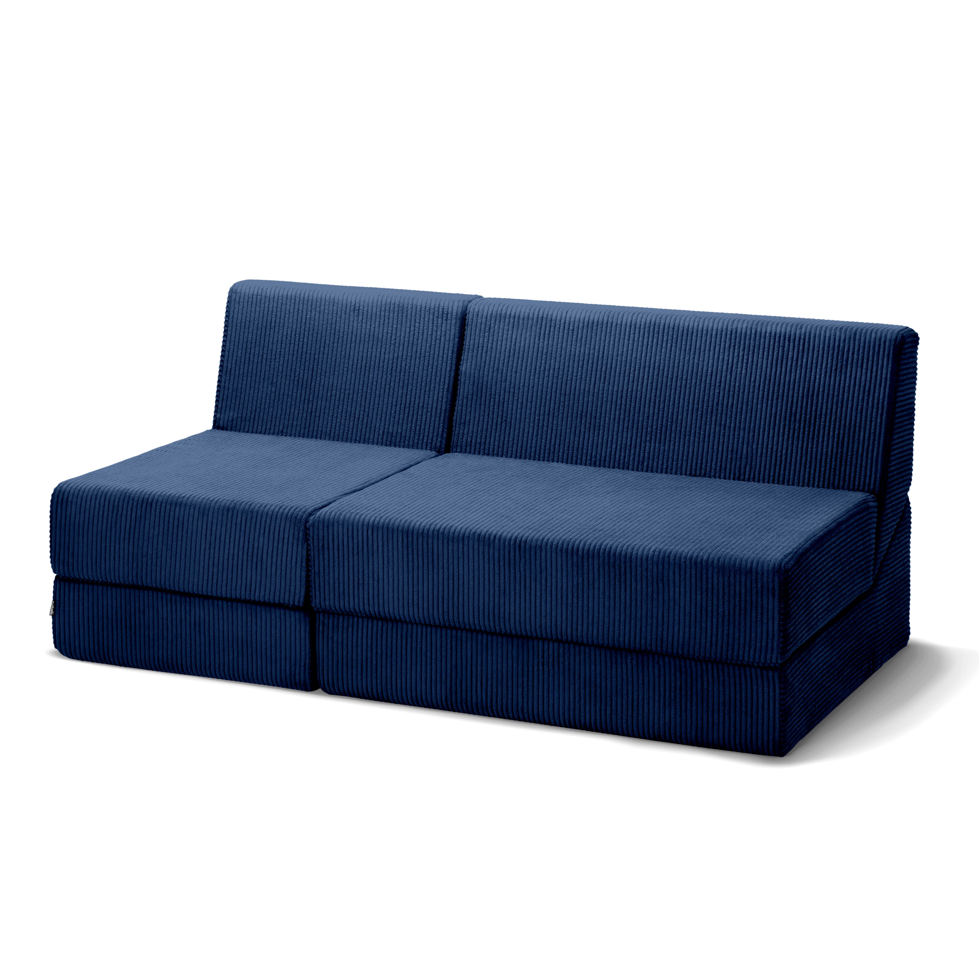 Sofa Dalia Granatowy Grafit Trzyosobowa