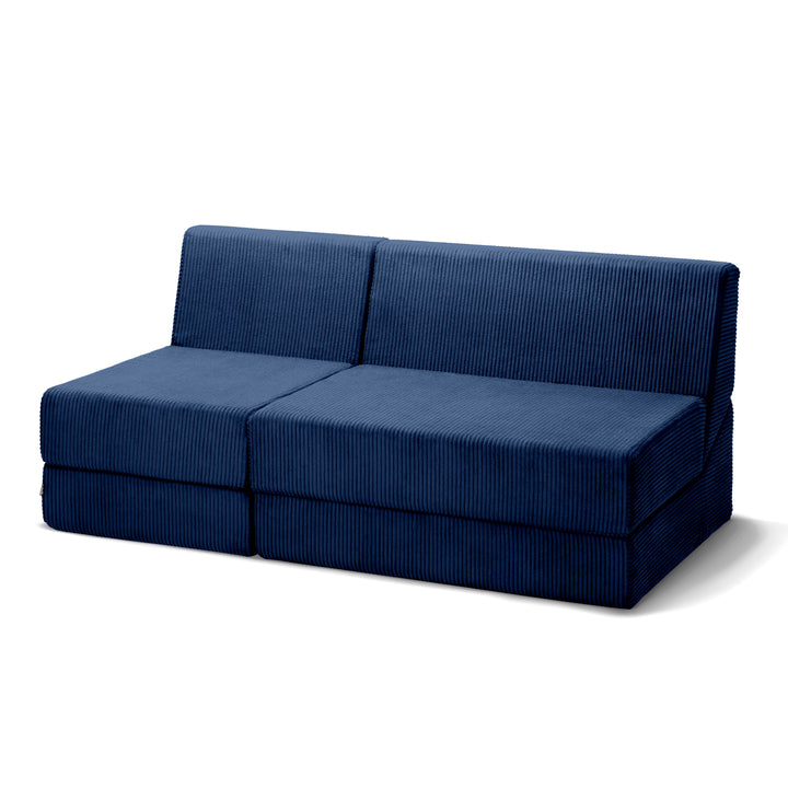 Sofa Dalia Granatowy Grafit Trzyosobowa