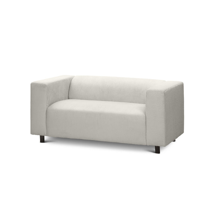 Sofa July 2-osobowa Lniany Krem