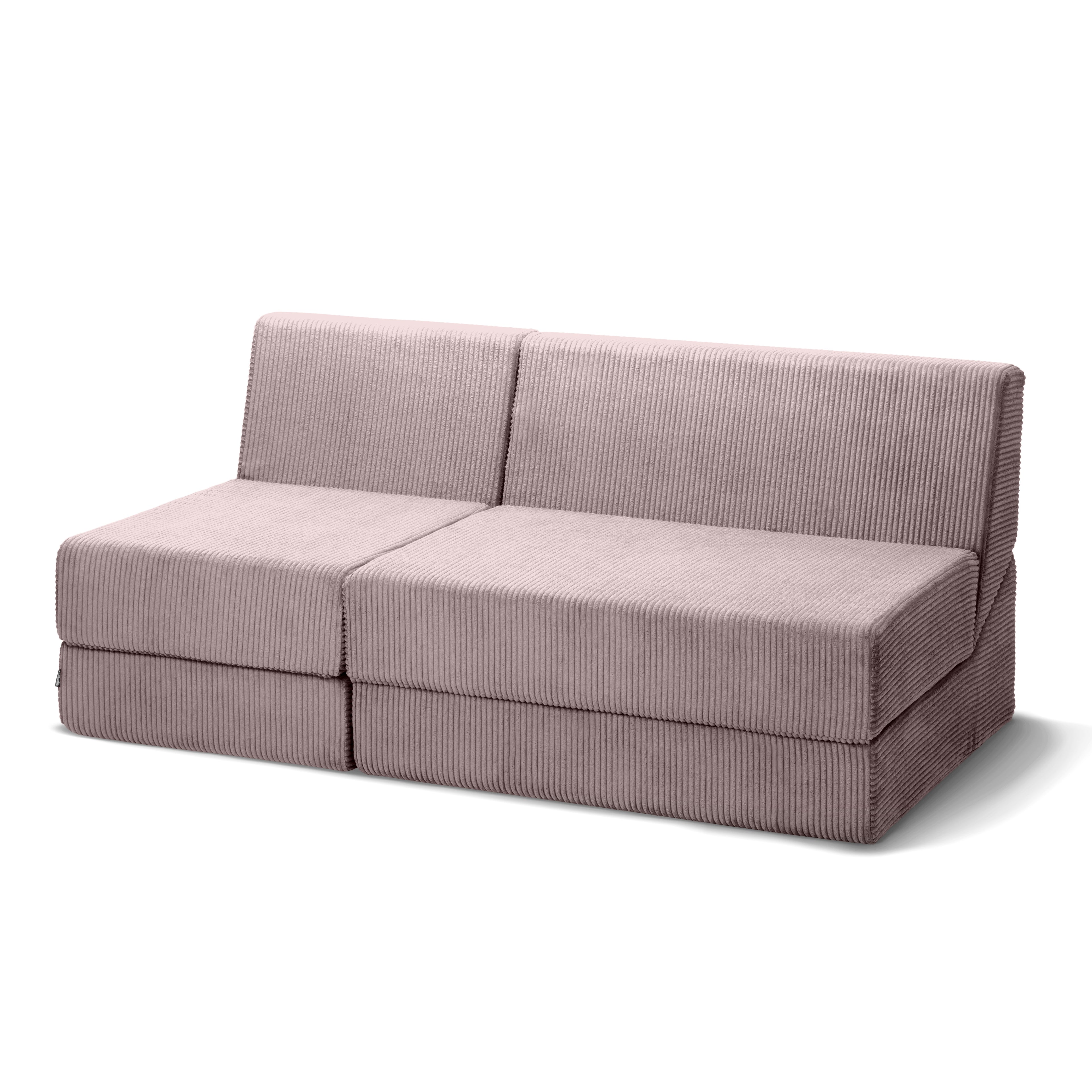 Sofa Dalia Płowe Szkło Trzyosobowa
